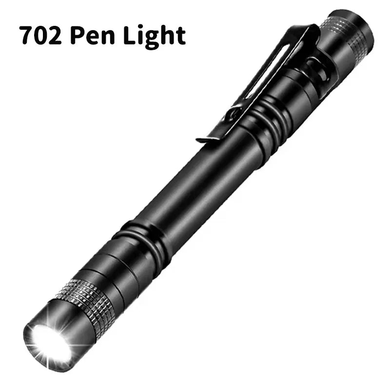 Mini Portable LED Pen Light – Ultra Bright Pocket Handheld Flashlight High Lumens Torch for Camping, Outdoor & Emergency Use