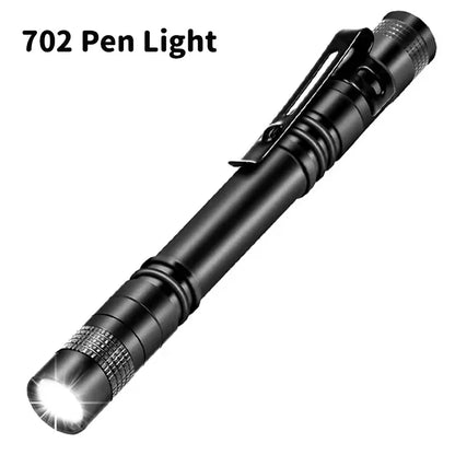 Mini Portable LED Pen Light – Ultra Bright Pocket Handheld Flashlight High Lumens Torch for Camping, Outdoor & Emergency Use