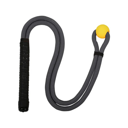 Golf Swing Rope Training Aid – Fitness Equipment with EVA Ball for Posture Correction & Practice Training