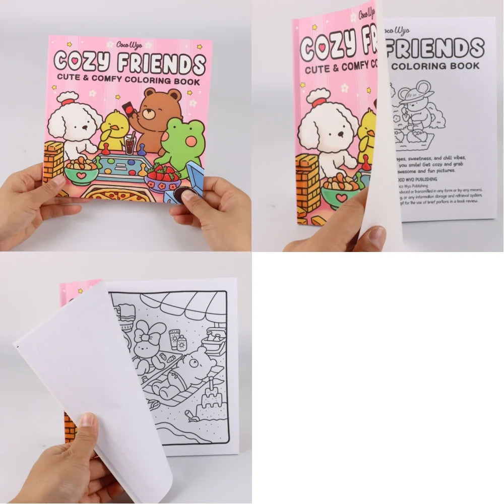 Into the Garden Coloring Book for Adults & Teens - Bold & Simple Designs with Plants, Flowers & Cute Animals