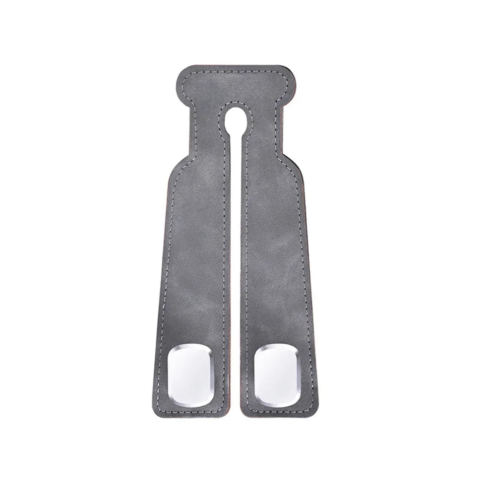2-in-1 Universal Car Seat Headrest Hook – Double Hook Hanger Clip for Back Seat Storage Organizer & Car Interior Accessories