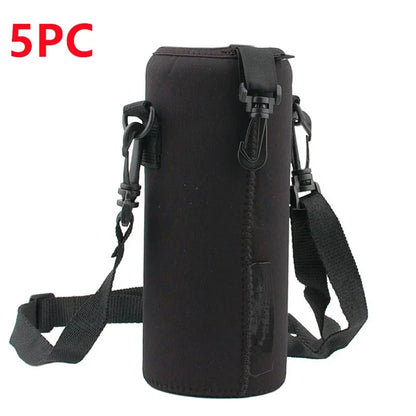 1000ML Neoprene Insulated Bottle Cooler Sleeve - Portable Carrying Case for Camping, Hiking & Sports Water Bottles