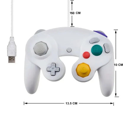 USB Wired Game Controller for Nintendo Switch, GameCube NGC/GC Port, PC – Switch Gaming Accessory