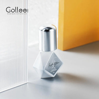 Gollee 5-Pack Eyelash Extension Glue – 7-9 Week Long-Lasting, Quick-Dry 0.3-1s, Black & Latex-Free