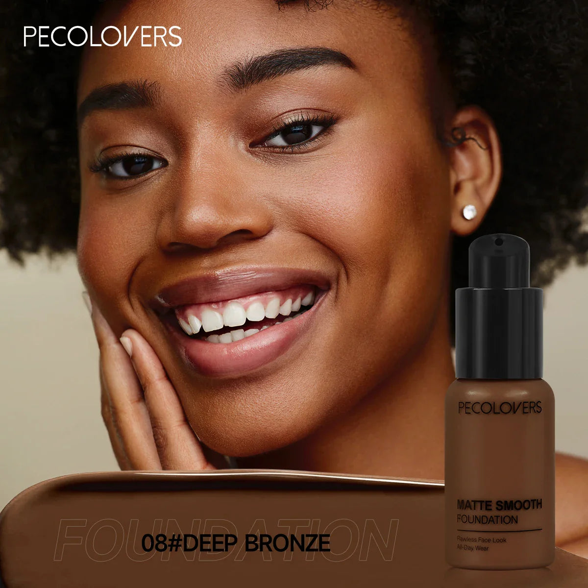 Full Coverage Concealer Foundation – Long-Lasting Waterproof Matte Finish for Natural Flawless Daily Makeup
