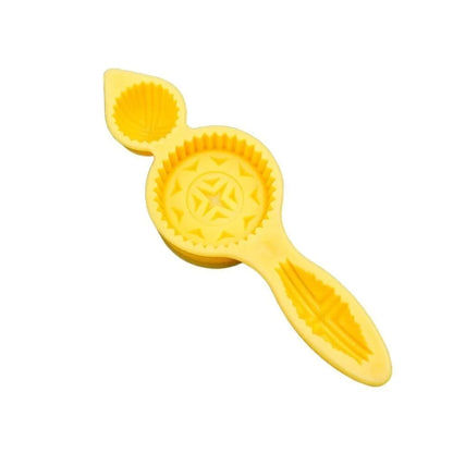 Yellow Plastic Maamoul Cookie Mold – Portable Baking Tool for Chocolate, Rice Balls & Middle Eastern Pastry Making