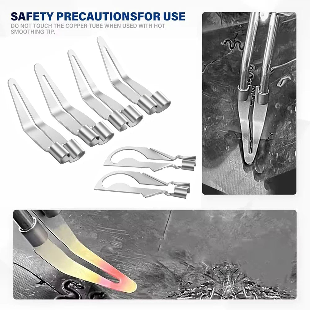 Plastic Welder Smooth Tip Head - Car Bumper Dashboard Repair Welding Gun Smoothing and Cutting Accessory