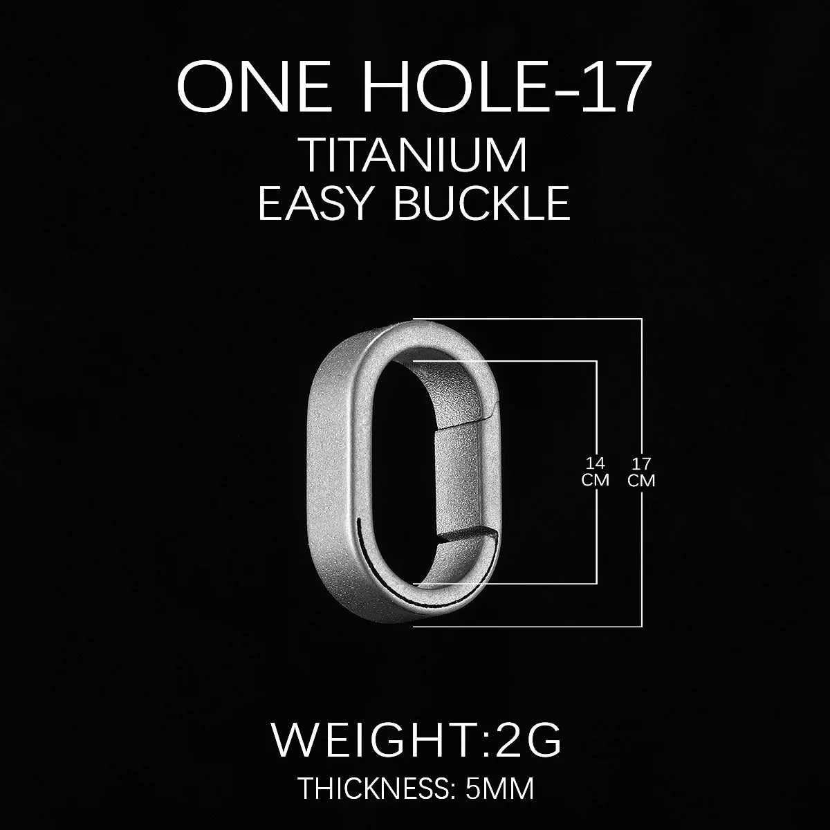 Luxury Titanium Key Ring Quickdraw — Lightweight EDC Carabiner Keychain for Men & Women