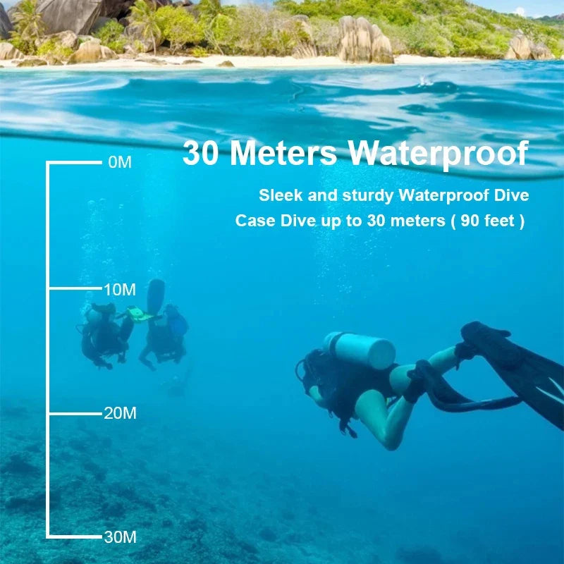 Ultra HD 4K Action Camera 30fps with WiFi – 2.0 Inch 170° Wide Angle Waterproof Helmet Sport Video Recording Camera