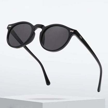 Retro Polarized Sunglasses — Small Round Vintage Shades for Men & Women