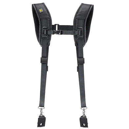 K Double Shoulder Camera Strap – Quick Release Belt Harness for DSLR Cameras & Camcorders, Compatible with Canon Nikon Sony