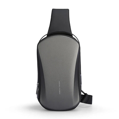 MarkRyden Ratio Arc Mini — Hard-Shell Waterproof Daily Crossbody Bag with USB Charging Port