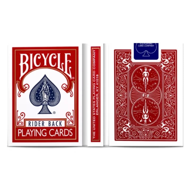 Bicycle Rider Back Playing Cards Deck 808 – Sealed USPCC Poker Cards for Magic Tricks & Stage Performances