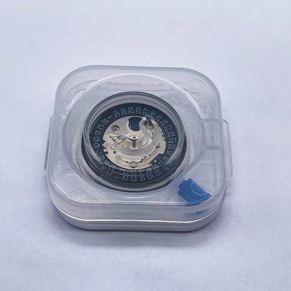 Original Japan NH35 Automatic Movement – NH35A 24 Jewels, Black Datewheel with White Text, Top-Rated TMI Mechanical Replacement Part