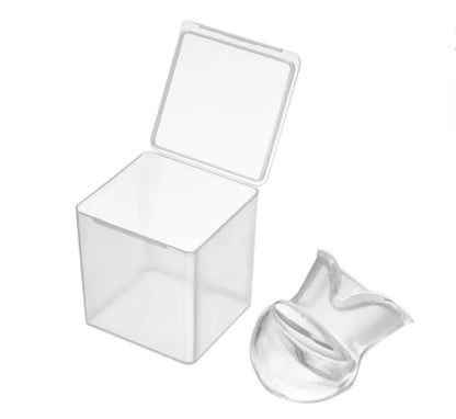 Anti-Snoring Silicone Mouthpiece – Tongue Retainer Device for Snore & Sleep Apnea Relief