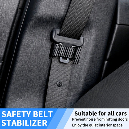 Car Seat Belt Limiter Buckle Stopper: Safety Belt Adjusting Clip with Non-Slip Spacing Limit Device - Fixed Buckle Accessories