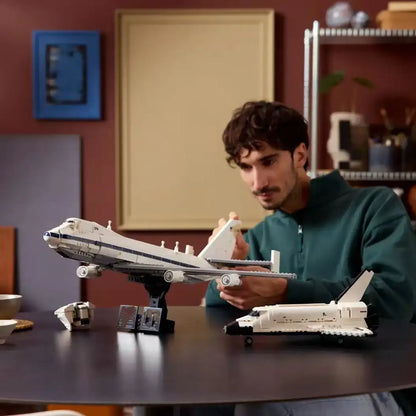 MOC 2417 Transport Aircraft Building Blocks – 10360-Piece Space Airplane Set for Kids