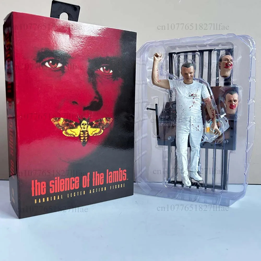 NECA Hannibal Lecter Action Figure – Silence of the Lambs Jailbreak Movable Collectible Toy