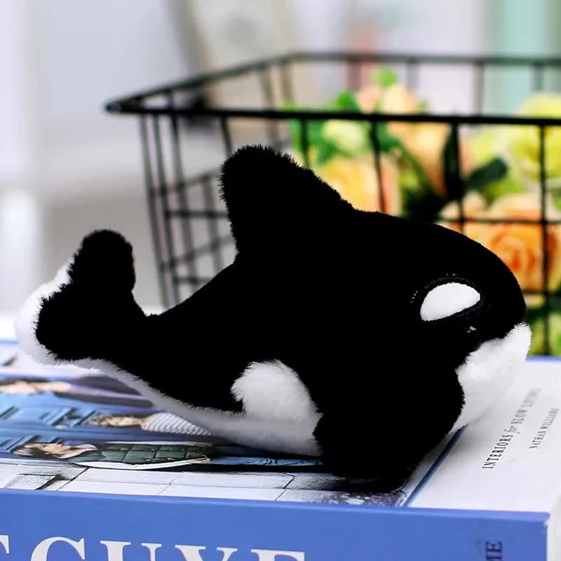 Cute Marine Animal Plush Keychains – Seal, Shark & Whale Soft Toy Pendants for Bags, Cars, and Children’s Gifts