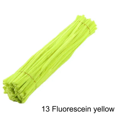 100/50PCS Chenille Stems Bulk – 22 Colors Pipe Cleaners for Kids’ Crafts, DIY Art Projects & Decorations (6mm x 12in)