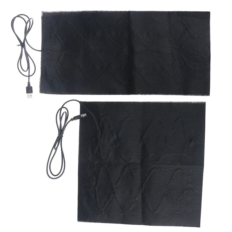 USB Far Infrared High-Temperature Heater – Carbon Fiber Electric Waist & Knee Heating Pad