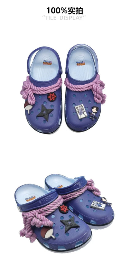 Naruto Anime Cave Shoes – Comfortable Anti-Slip Home & Outdoor Sandals for Travel, Beach & Couples