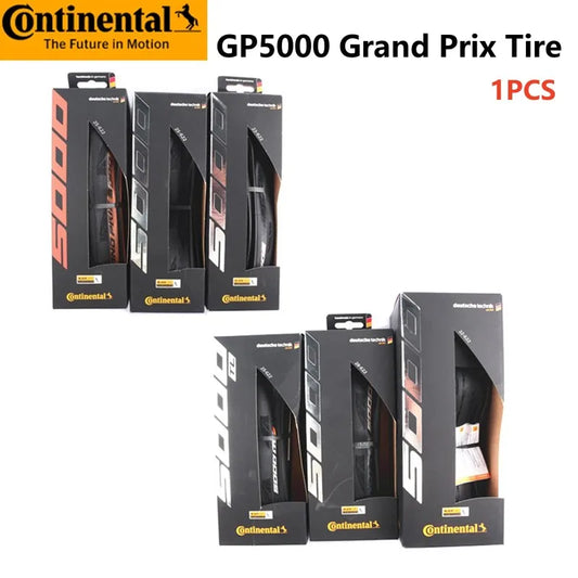 Continental Grand Prix 5000 Road Bike Tire – 700C, 700x25c, 700x23c, 700x28c, 700x32c Folding Black Tire