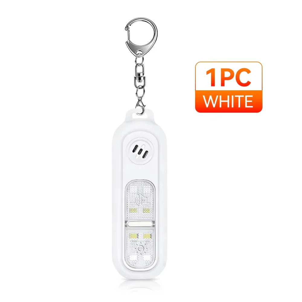 Hollarm Personal Safety Alarm – 130dB Loud Rechargeable Keychain with LED for Women, Kids & Elderly