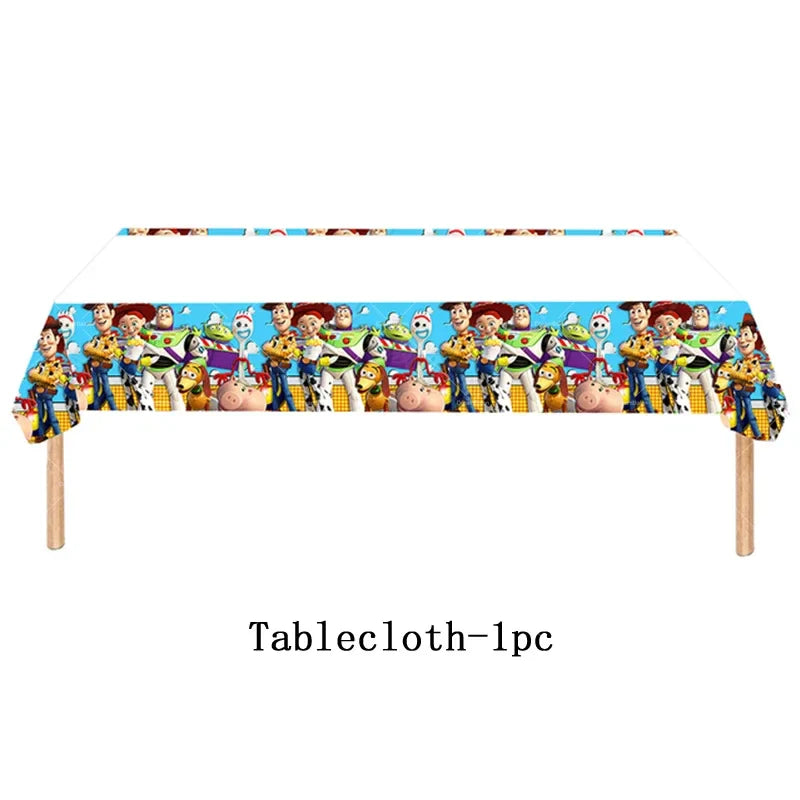 Disney Toy Story Buzz Lightyear Birthday Party Decoration Set – Foil & Latex Balloons, Happy Birthday Banner & Cake Topper for Kids Boys Hero Theme Party