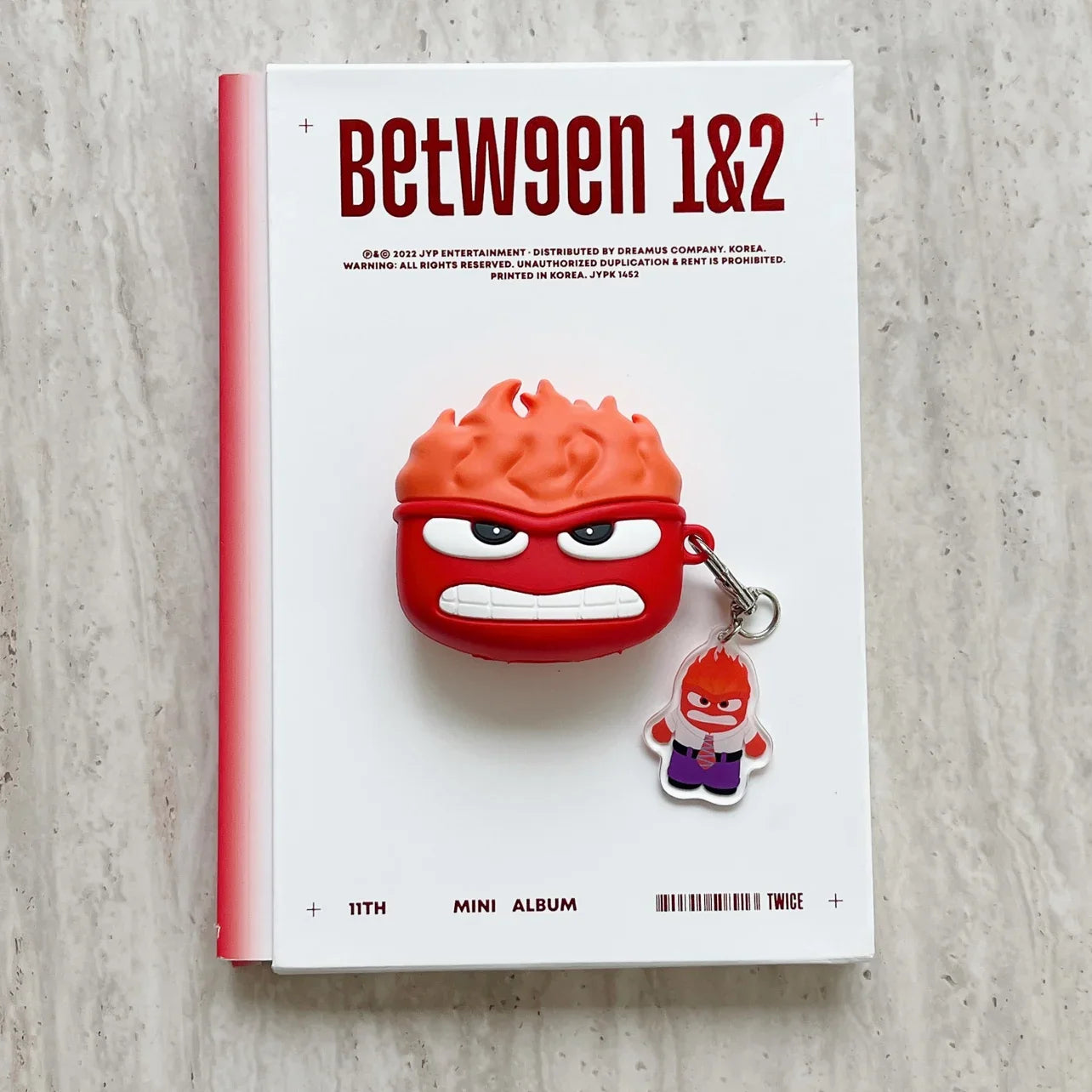 Inside Out Silicone Case for AirPods 1/2/3/4 & Pro/Pro 2 — Anger, Sadness, Embarrassment Cartoon Earphone Cover