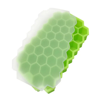 37-Grid Silicone Meatball Mold with Lid — Honeycomb Rice Ball Maker for Fish Balls, Beef Balls, and Kitchen Meat Tools