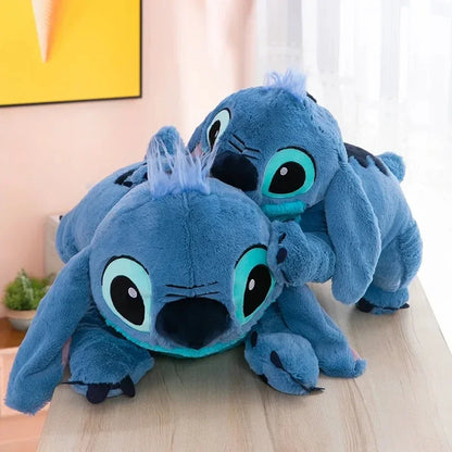 40cm Blue Stitch Plush Doll – Long Pillow Toy for Girls, Sleeping & Hugging Gift