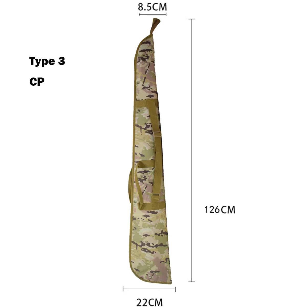 85/95/115cm Gun Bag Case - Rifle & Sniper Backpack, Airsoft Shooting Shoulder Carry Bag for Hunting Accessories