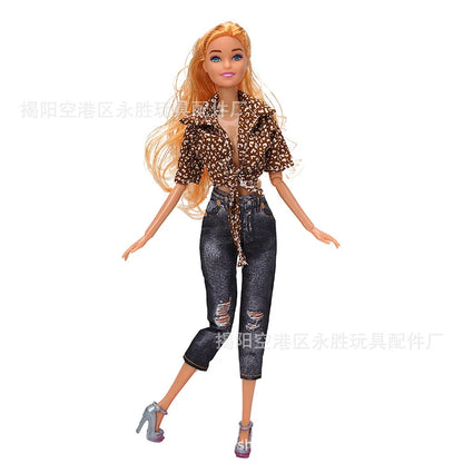 New Doll Clothes for 30cm Barbie – BJD Doll Outfit Accessories for Girls DIY Toy