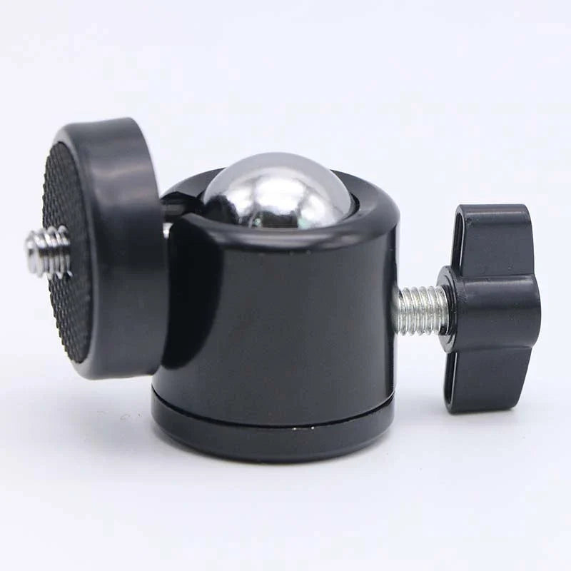 1/4" Metal Fill Light Bracket – Camera Extension Mount for Flash, Mobile Phone, Selfie Stick & Video Equipment
