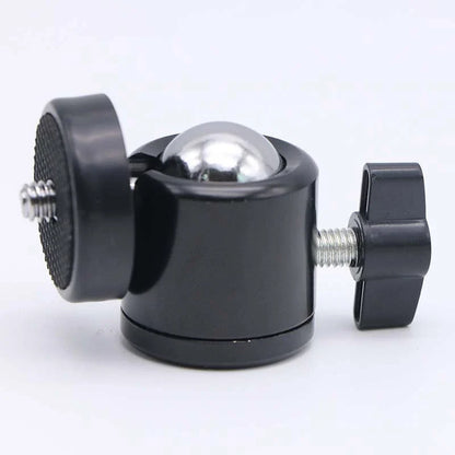 1/4" Metal Fill Light Bracket – Camera Extension Mount for Flash, Mobile Phone, Selfie Stick & Video Equipment