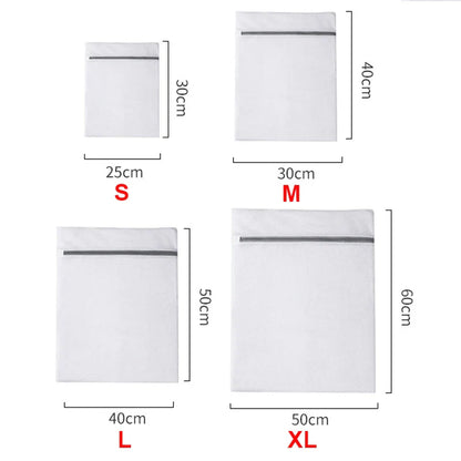 Mesh Laundry Bags Set – 4PCS/1PC Coarse Net Wash Bags for Washing Machines, Bra & Clothing Protector