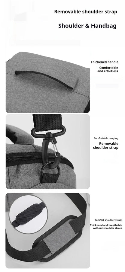 DSLR Camera Shoulder Bag – Portable Nylon Handbag for Sony, Nikon, Canon, Panasonic Equipment, Crossbody Style