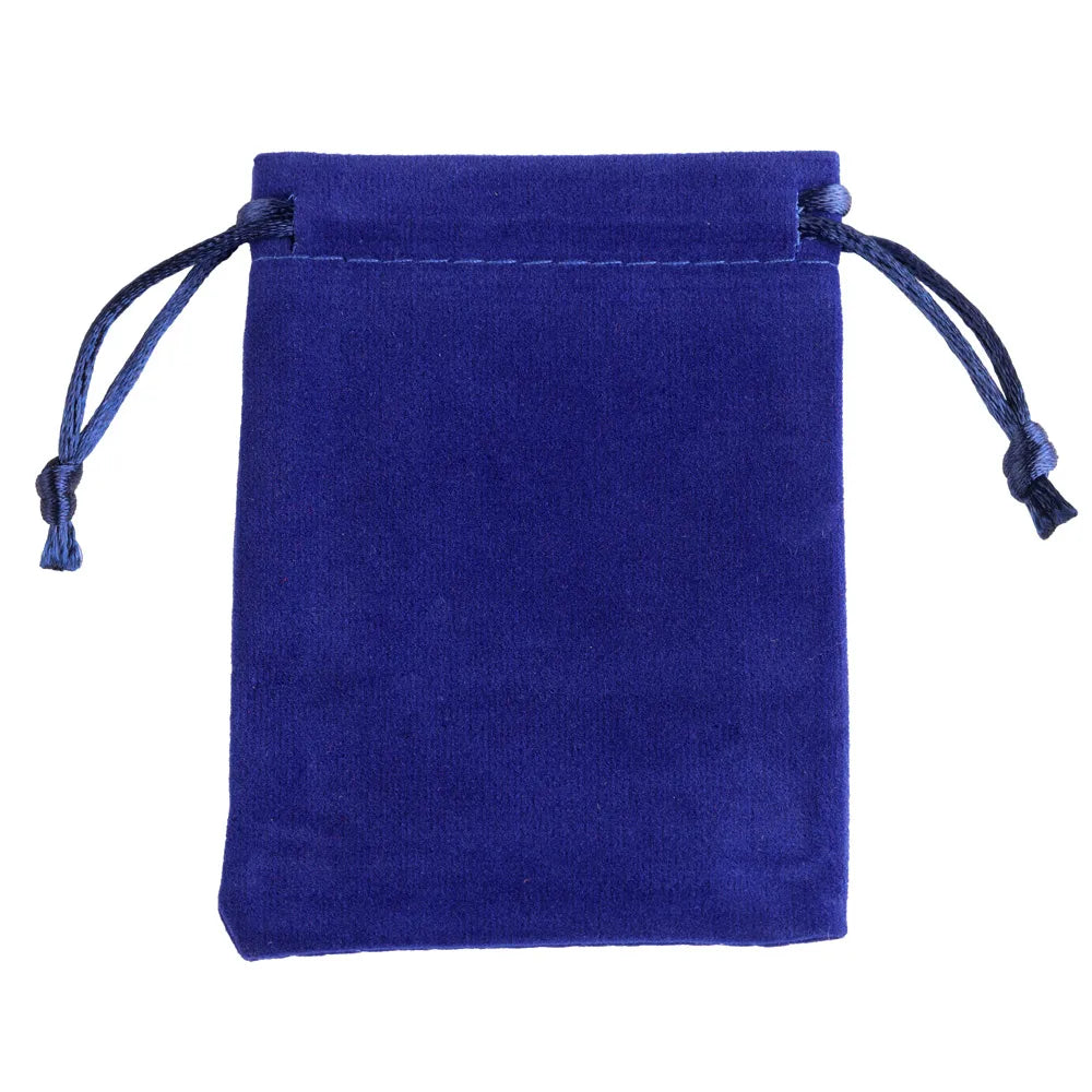 10pcs 5x7cm Mixed Color Velvet Gift Bags | Soft Velvet Drawstring Pouches for Christmas Jewelry Packaging