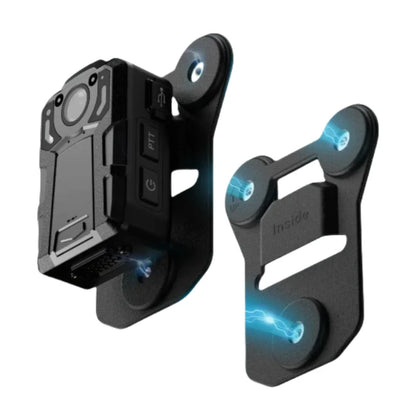 Magnetic Suction Back Clip for Boblov KJ21 & PD70 Mini Body Cameras – Strong Magnetic Hold