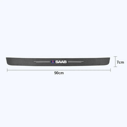 Carbon Fiber Anti-Scratch Scuff Pedal Protector for SAAB 9-3, 9-5 – Car Styling Sticker Accessories