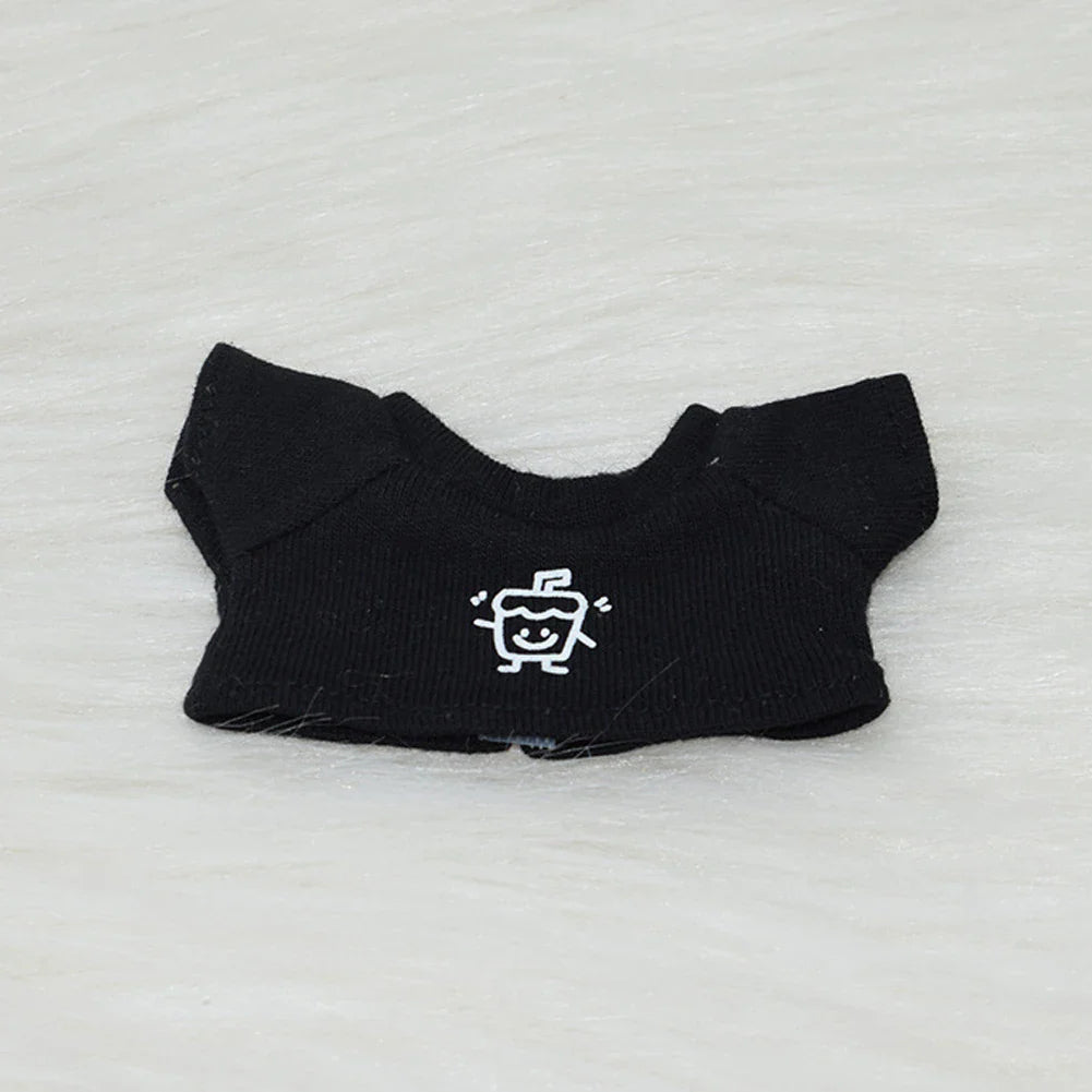 17cm Labubu Doll Clothes — Fashion Hoodies with Color Matching | Doll Accessories & Stylish Outfit