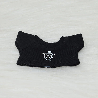 17cm Labubu Doll Clothes — Fashion Hoodies with Color Matching | Doll Accessories & Stylish Outfit