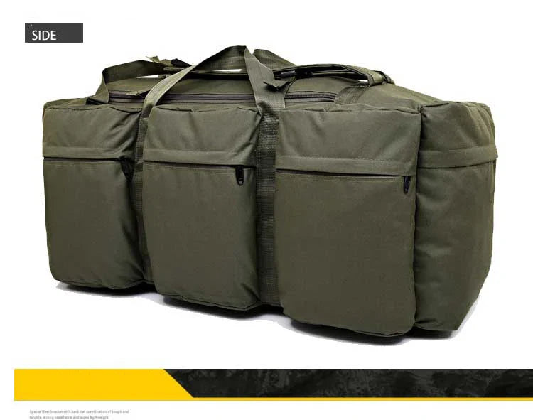 100L Large Travel & Camping Backpack — Men’s Outdoor Hiking, Trekking, Tactical Duffel & Weekend Carry-On Luggage
