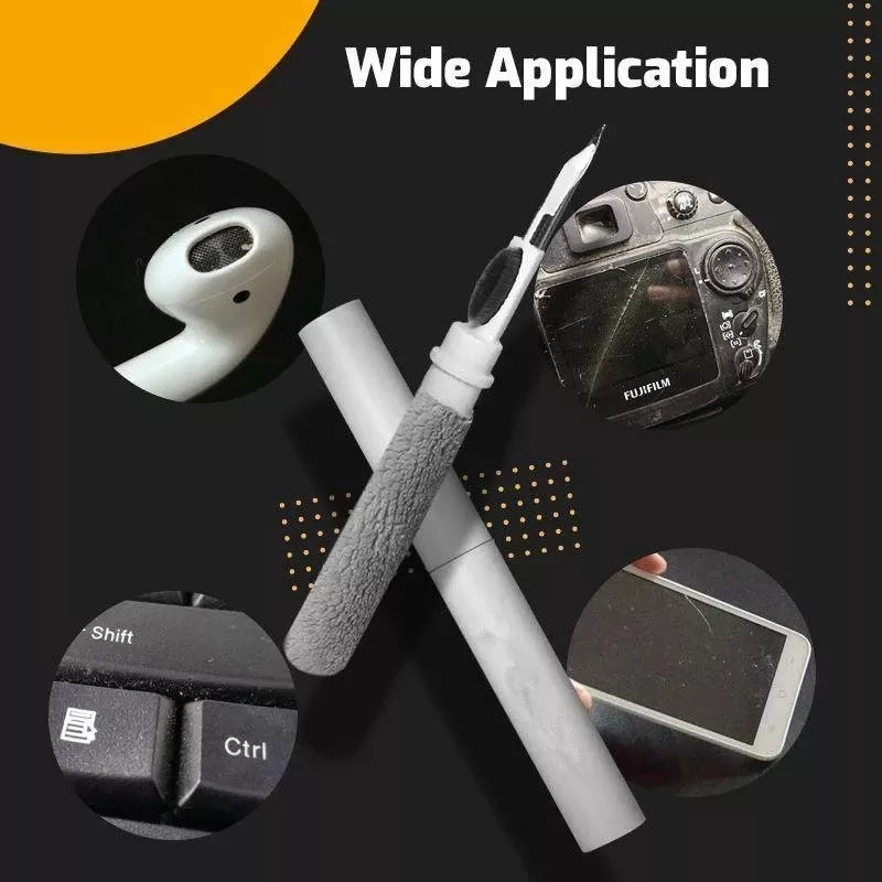 AirPods Pro & Earbud Cleaning Kit - Multi-Tool Pen Brush Set for Bluetooth Earphones, Keyboards, and Phone Maintenance
