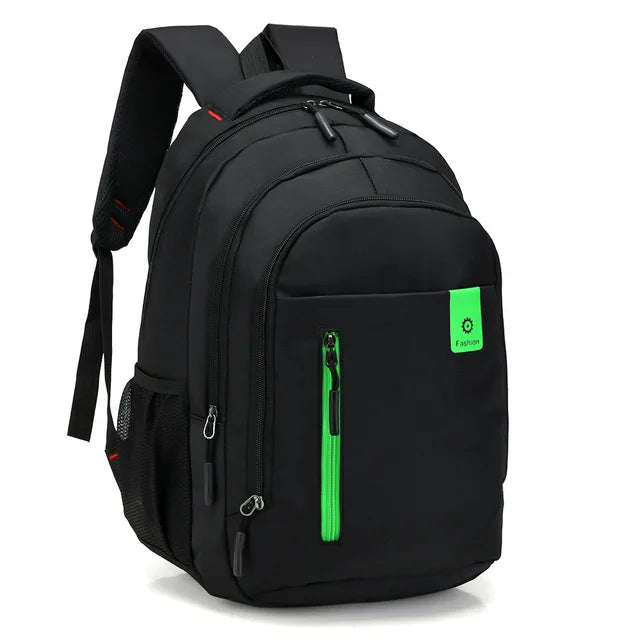 Men’s Oxford Waterproof Backpack – Business Laptop Rucksack for Travel, Work & High School Students