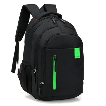 Men’s Oxford Waterproof Backpack – Business Laptop Rucksack for Travel, Work & High School Students