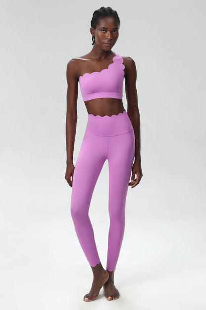 2PCS Women’s Seamless Yoga & Fitness Set – Sports Bra with Leggings & Gym Shorts Workout Outfit