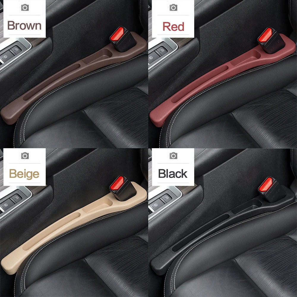 2PCS Tesla Model X S 3 Y 2021-2025 Car Seat Gap Fillers - Interior Decoration Box, Auto Accessories for Between Seats