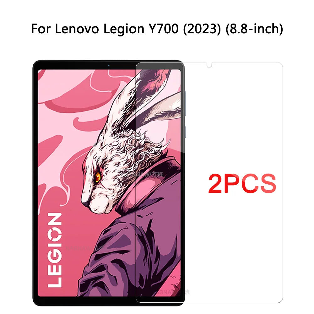 2PCS Tempered Glass Screen Protector for Lenovo Tab P11 Gen 2, M10 FHD Plus, M9, M8, M7, Legion Y700, Xiaoxin Pad 2024, YOGA 11
